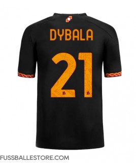 Günstige AS Roma Paulo Dybala #21 3rd trikot 2023-24 Kurzarm